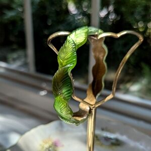 Alexis Bittar‎ Carved leaf bangle Bracelet